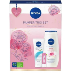 NIVEA PAMPER WOMEN TRIO SET