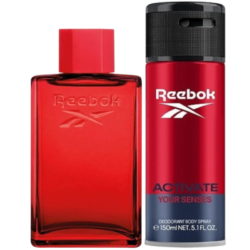 REEBOK ACTIVATE UR SENSE FOR MEN COFFRET EDT 100ML + DEODORANT 150ML