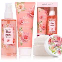 ROSE AMBRETTE MIST + LOTION SET