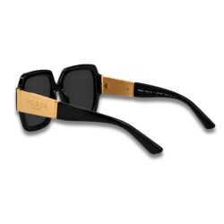 Prada Monochrome Gold Sunglasses