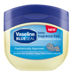 VASELINE POT BLUE SEAL BABY 250GR