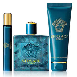 VERSACE EROS FOR MEN COFFRET EDT 100ML +10 + SHOWER GEL 150ML