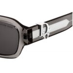 Christian Dior Sunglasses Dior Oblique S2I Transparent Black Rectangular Sunglasses