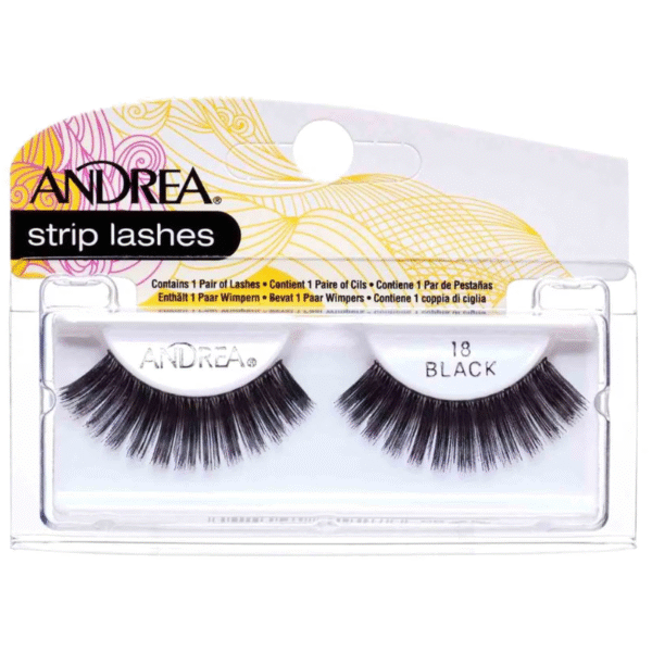 Andrea Eye Lashes Strip Lash 18 Black