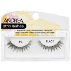 Andrea Eye Lashes Strip Lash 80 Black