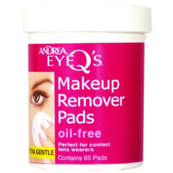 Andrea Face Makeup Removers Eye Q Pads Non Oily 65Pcs