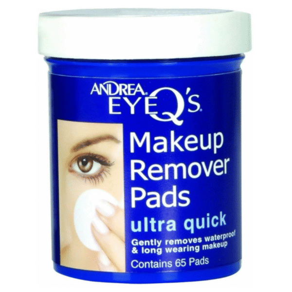 Andrea Face Makeup Removers Eye Q Pads Ultra Quick 65Pcs