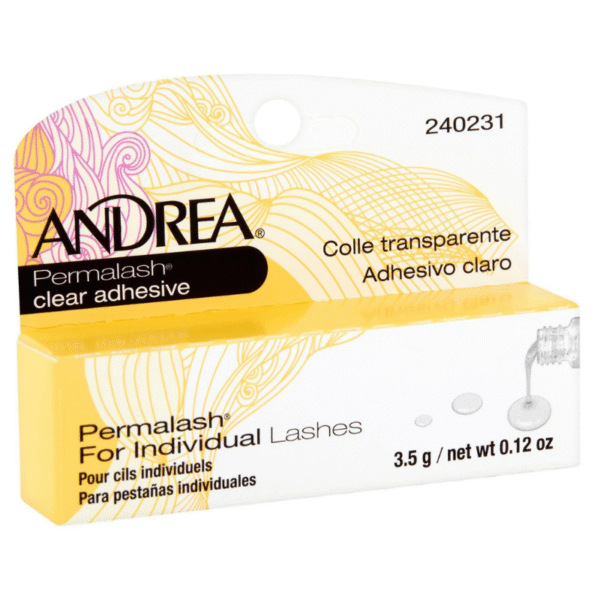 Andrea Lash Adhesive Permalash Adhesive Clear 0.12Oz