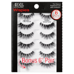 Ardell Eye Lashes Demi Wispies Black 6 Pack