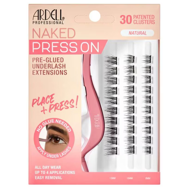 Ardell Eye Lashes Naked Press On 30Pcs Underlash Natural