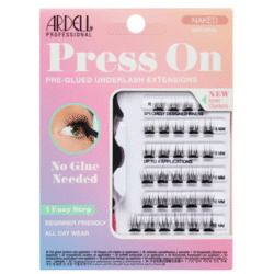 Ardell Eye Lashes Naked Press On 30Pcs Underlash Soft Black