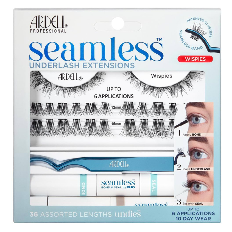 Ardell Eye Lashes Seamless Extensions Wispies Kit