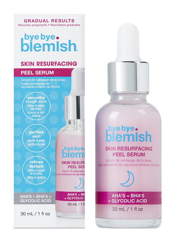 Mengotti Couture® Bye Bye Blemish Face Serums Resurfacing Aha+Bha Peeling Serum 1Oz