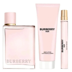 Burberry Her For Women Coffret Eau De Perfume 100Ml + 10ML + Body Lotion 75Ml