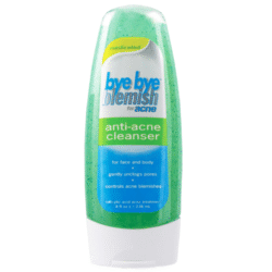 Bye Bye Blemish Face Cleansers Anti Acne Cleanser W/Menthol 8Oz