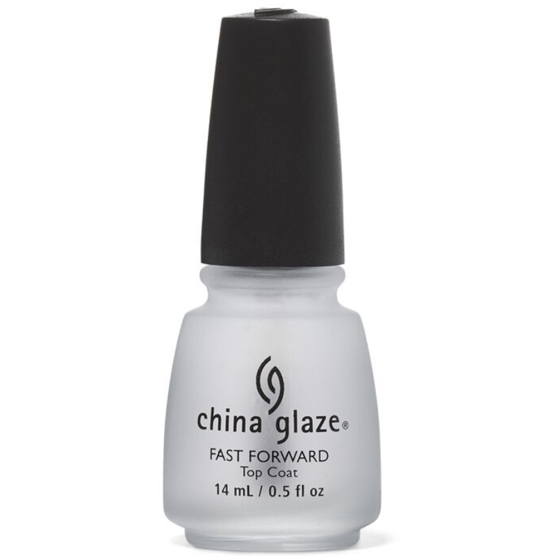 China Glaze Nail Care Base & Top Coat Trt Fast Forw Top Coat
