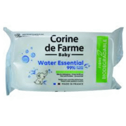 Corine De Farme Baby Kids Wet Wipes Baby Wipes Water Essential 56Pcs