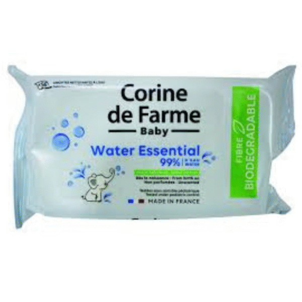 Corine De Farme Baby Kids Wet Wipes Baby Wipes Water Essential 56Pcs