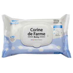 Corine De Farme Baby Kids Wet Wipes Baby Wipes Water Essential 70Pcs