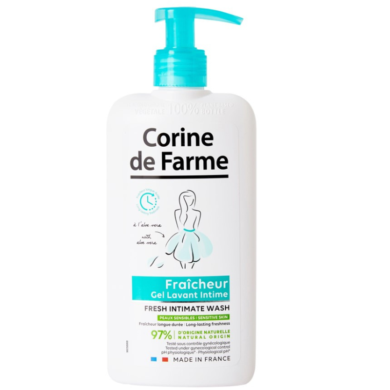 Corine De Farme Body Shower Time Intimate Gel Aloe Vera 250Ml