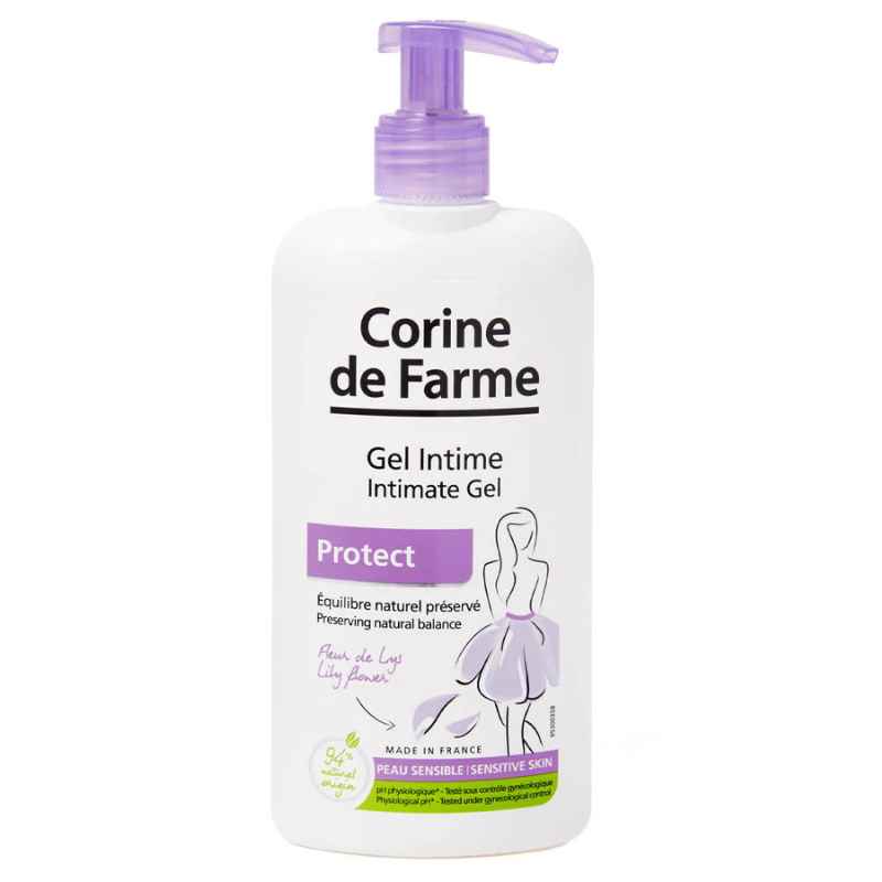 Corine De Farme Body Shower Time Intimate Gel Protect Lily 250Ml