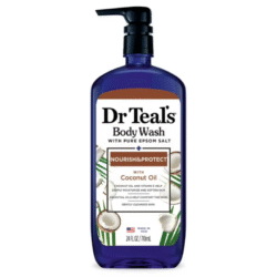 VDr Teals Body Shower Time Body Wash Coconut Oil 24Oz
