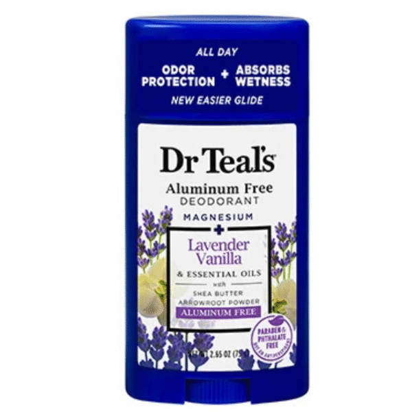 Dr Teals Body Shower Time Deo Vanilla Lavender 2.65Oz