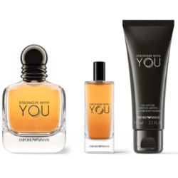 Ga Giorgio Aramani Stronger With You Coffret Eau De Toilette 100Ml + 15ML + Shower Gel 75Ml