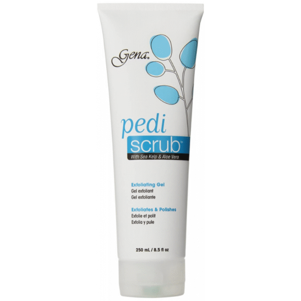 Gena Nail Care Treatment Pedi Scrub Gel 8.5Oz Tube