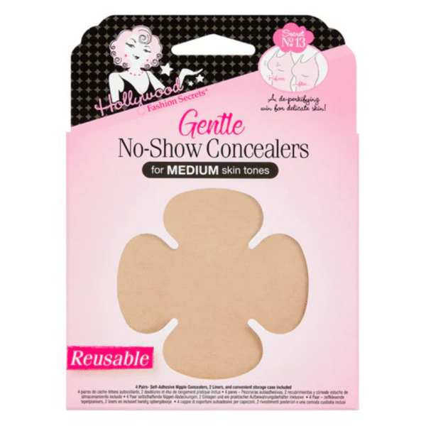 Hollywood F Secrets Body Style Solutions Gentle Noshow Concealers Reusable Light