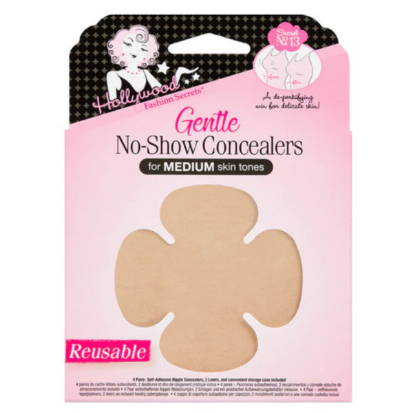Hollywood F Secrets Body Style Solutions Gentle Noshow Concealers Reusable Medium