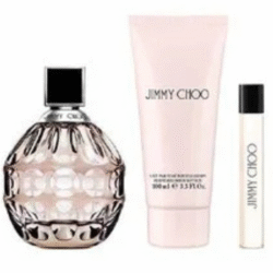 Jimmy Choo For Women Coffret Eau De Perfume 100Ml + 7.5ML + Body Lotion 100Ml