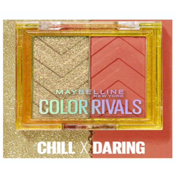 Maybelline Color Rivals Chill X Daring Duo Eyeshadow