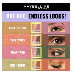 Maybelline Color Rivals Spicy X Suave Duo Eyeshadow