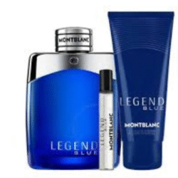 Mont Blanc Legend Blue For Men Coffret Eau De Perfume 100Ml + 7.5ml + Shower Gel 100Ml