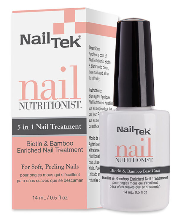 Mengotti Couture® Nail Tek Nail Care Treatment Nail Nutritionist Bamboo & Biotin 0.5Oz