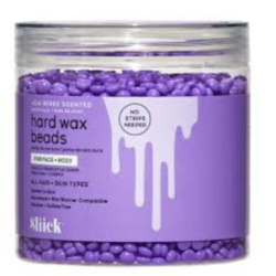 Salon Perfect Body Waxes & Bleach Sliick Acai Berry Hard Wax 8Oz