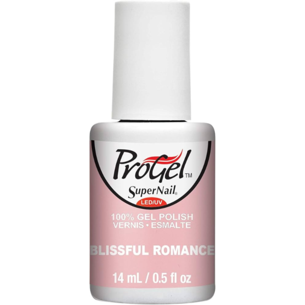 Super Nail Nail Polish Gel Colors Progel Blissful Romance 0.5Oz