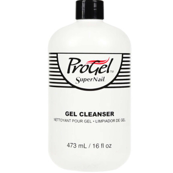 Super Nail Nail Polish Gel Colors Progel Cleanser 16Oz
