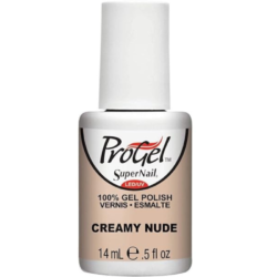 Super Nail Nail Polish Gel Colors Progel Creamy Nude 0.5Oz