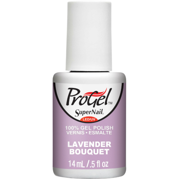 Super Nail Nail Polish Gel Colors Progel Lavender 0.5Oz