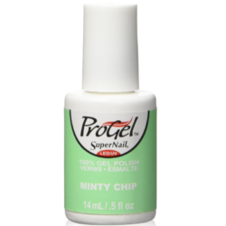 Super Nail Nail Polish Gel Colors Progel Minty Ship 0.5 Oz