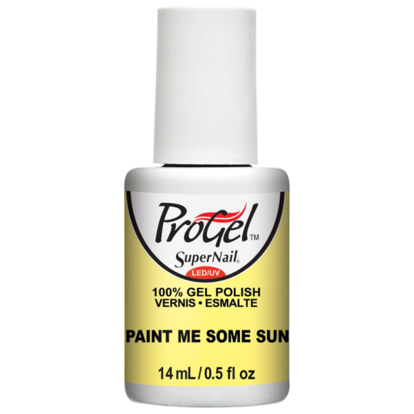 Super Nail Nail Polish Gel Colors Progel Paint Me Some Sun 14Ml