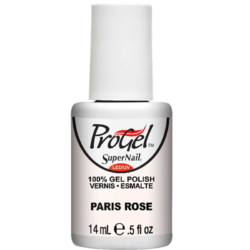 Super Nail Nail Polish Gel Colors Progel Paris Rose 0.5Oz