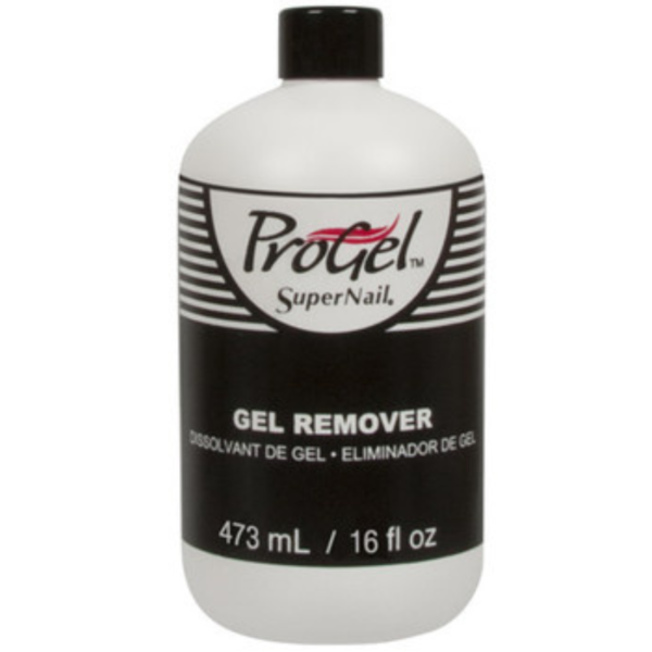 Super Nail Nail Polish Gel Colors Progel Remover 16 Oz