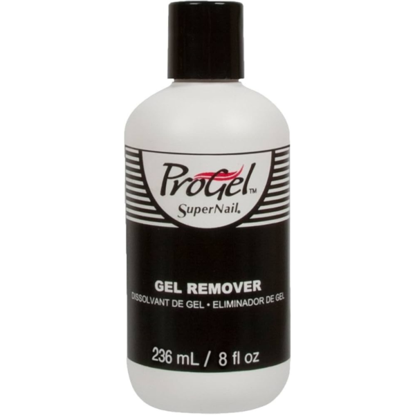Super Nail Nail Polish Gel Colors Progel Remover 8 Oz