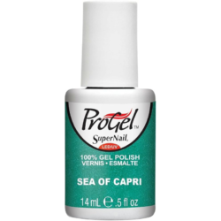 Super Nail Nail Polish Gel Colors Progel Sea Of Capri 0.5 Oz