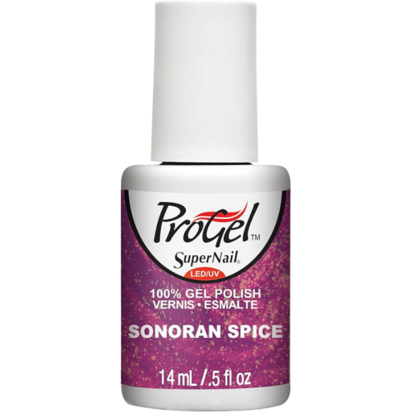 Super Nail Nail Polish Gel Colors Progel Sonoran Spice 0.5