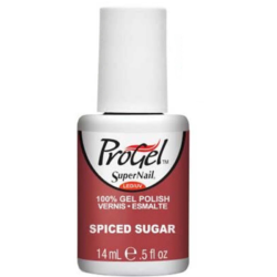 Super Nail Nail Polish Gel Colors Progel Spiced Sugar 0.5Oz