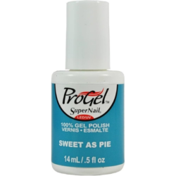 Super Nail Nail Polish Gel Colors Progel Sweet As Pie 0.5 Oz